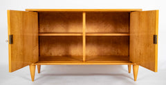 Sycamore Two Door Cabinet on Toupee Feet by Leon & Maurice Jallot