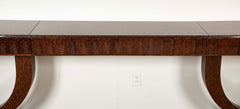 Specially Commissioned Dual Purpose Pair of Palmwood Console Tables and/or Palmwood Serving Table, after E.J. Ruhlmann, Art Deco Style