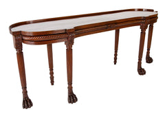 Fine English Regency Period Mahogany Serving Table