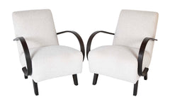 Pair of Open Armchairs by Jindich Halabala