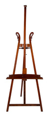 French Early 19th Century Carved & Molded Mahogany Easel