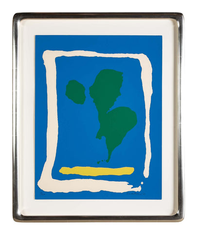 Helen Frankenthaler Screenprint  "Air Frame" from "New York Ten"