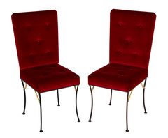 Pair of "Roma" Chairs by Elizabeth Garouste