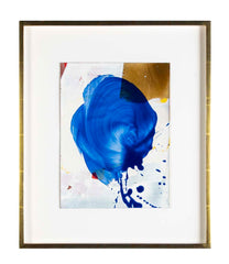 James Nares "Untitled, 1998" Mixed Media with Alkyd on Paper