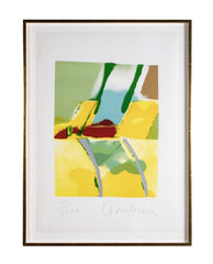 "Flashback # 1" Screenprint in Colors by John Chamberlain