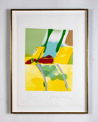 "Flashback # 1" Screenprint in Colors by John Chamberlain
