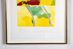 "Flashback # 1" Screenprint in Colors by John Chamberlain