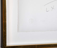 "Flashback # 1" Screenprint in Colors by John Chamberlain