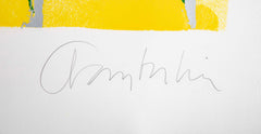 "Flashback # 1" Screenprint in Colors by John Chamberlain