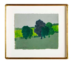 Richard Kemble (1932-2007) “Before the Turn” Print.