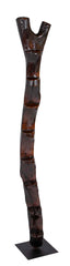 A Mali Dogon Tribe Granary Ladder with Base