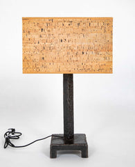 Pair of Brutalist Candlesticks as Lamps