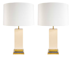 Pair of Mid-Century Table Lamps by Jean Claude Mahey
