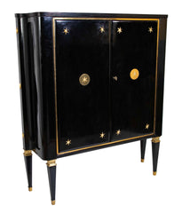 The Paolo Buffa Black Lacquer Cabinet