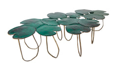 Bronze Lilypad Form Coffee Table by Paula Swinnen