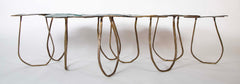 Bronze Lilypad Form Coffee Table by Paula Swinnen