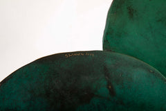 Bronze Lilypad Form Coffee Table by Paula Swinnen