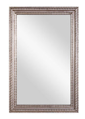 Louis Philippe Silver Covered Framed Mirror