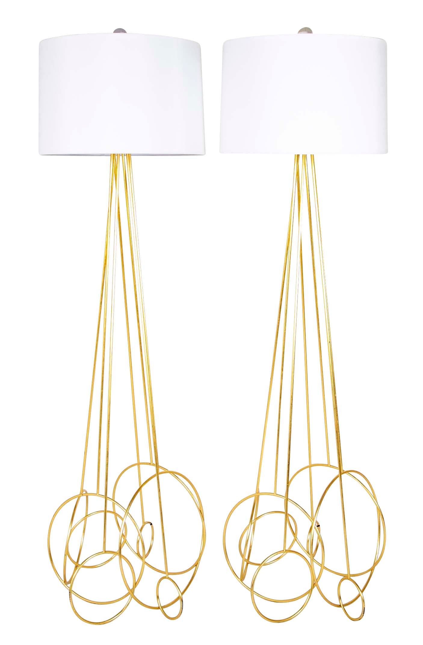 Pair of "Sonate" Floor Lamps by HUBERT LE GALL (b.1961)