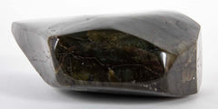 Polished Labradorite Specimen from Madagascar on Custom Stand
