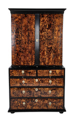 Late 17th Century English Mulberry Veneered Cupboard