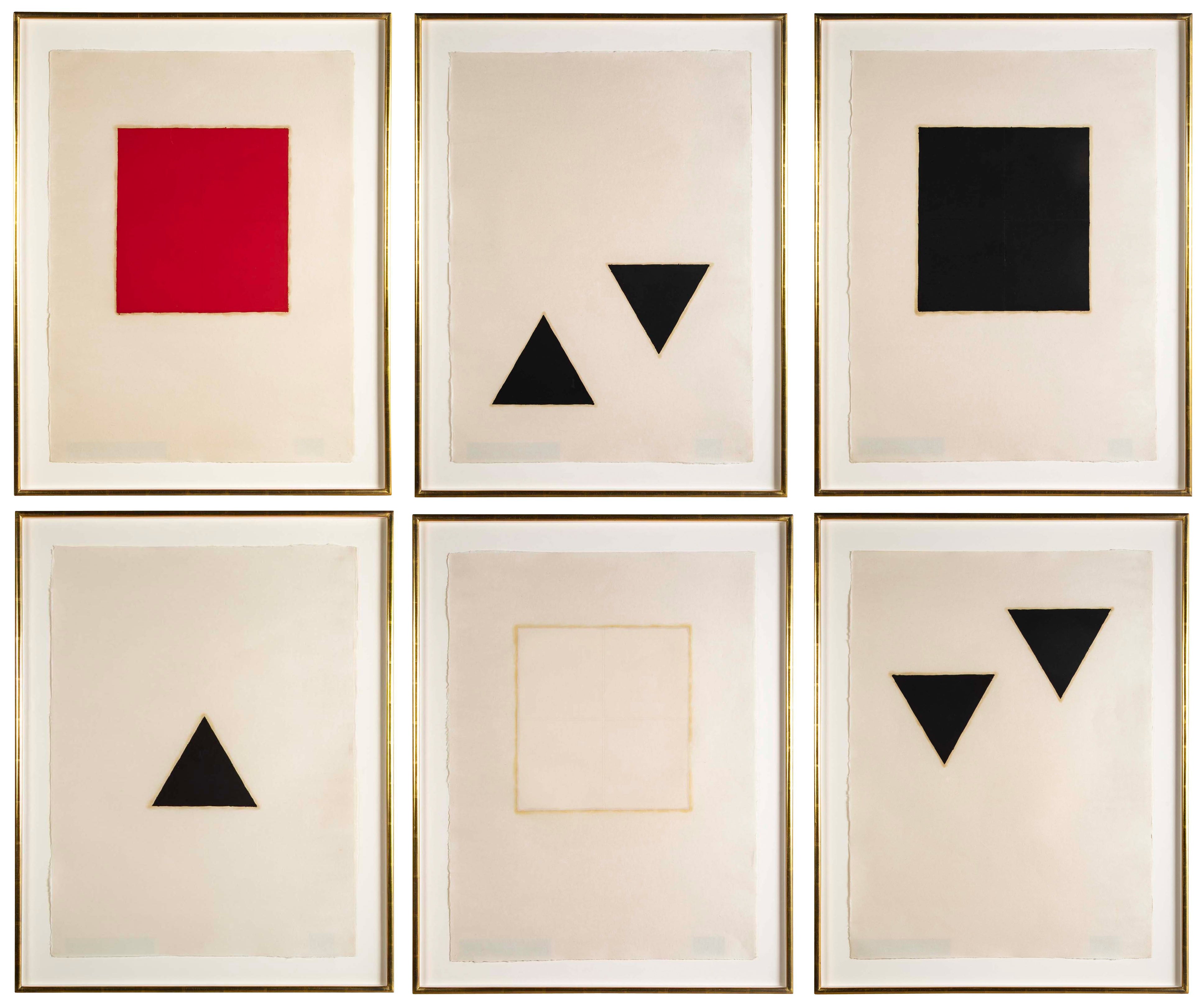 Portfolio of Six Aquatints by Tadaaki Kuwayama (Japanese, 1932–2023) The Limited Editions Club, New York, 1990