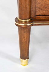 A Jules Leleu Blonde Mahogany Veneered Sideboard