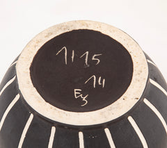 A Varied Collection of 14 Dutch Ceramic Vases with Geometric Designs