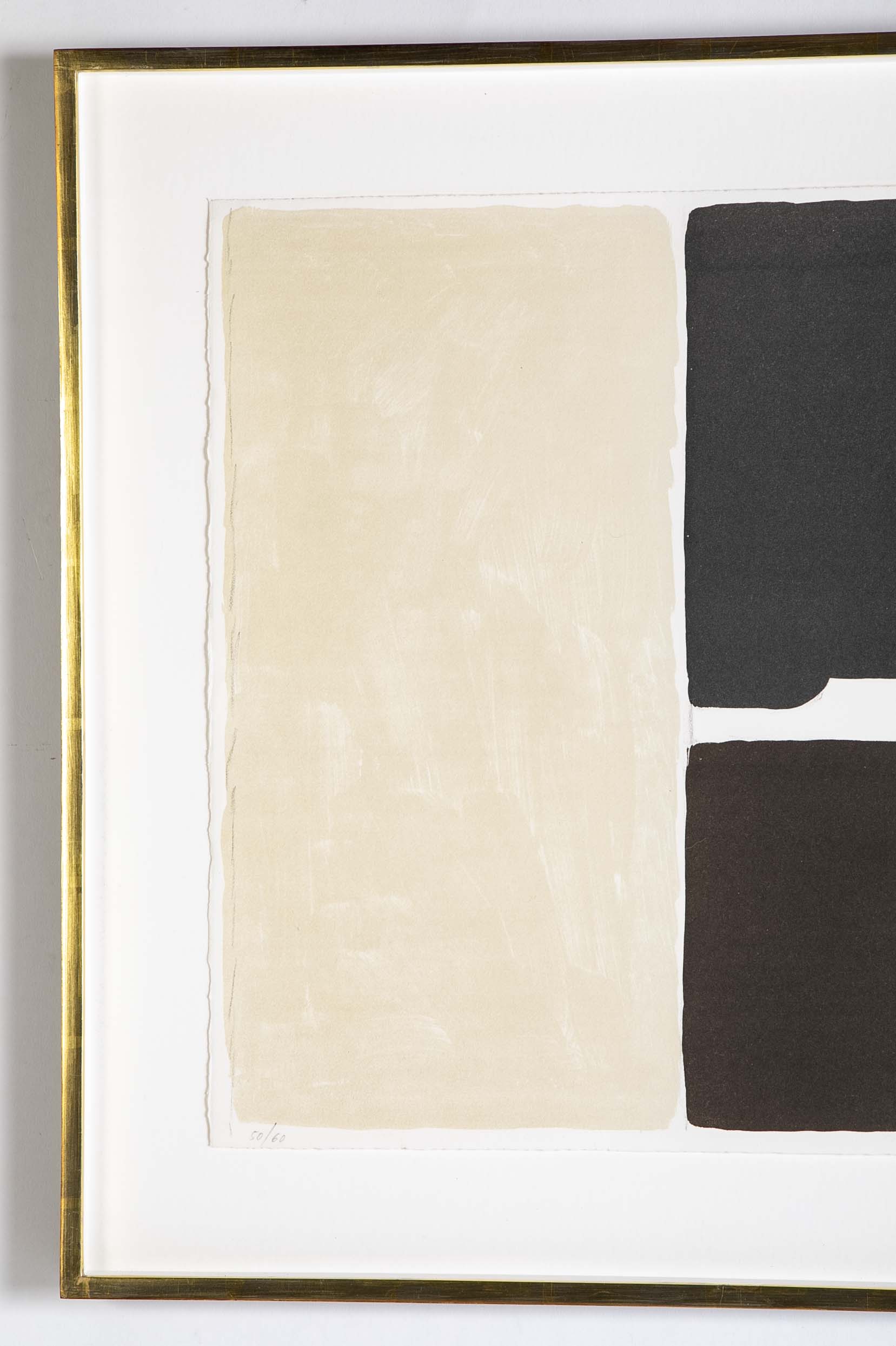 Spescha Matias "Untitled" Color Lithograph on Wove Paper
