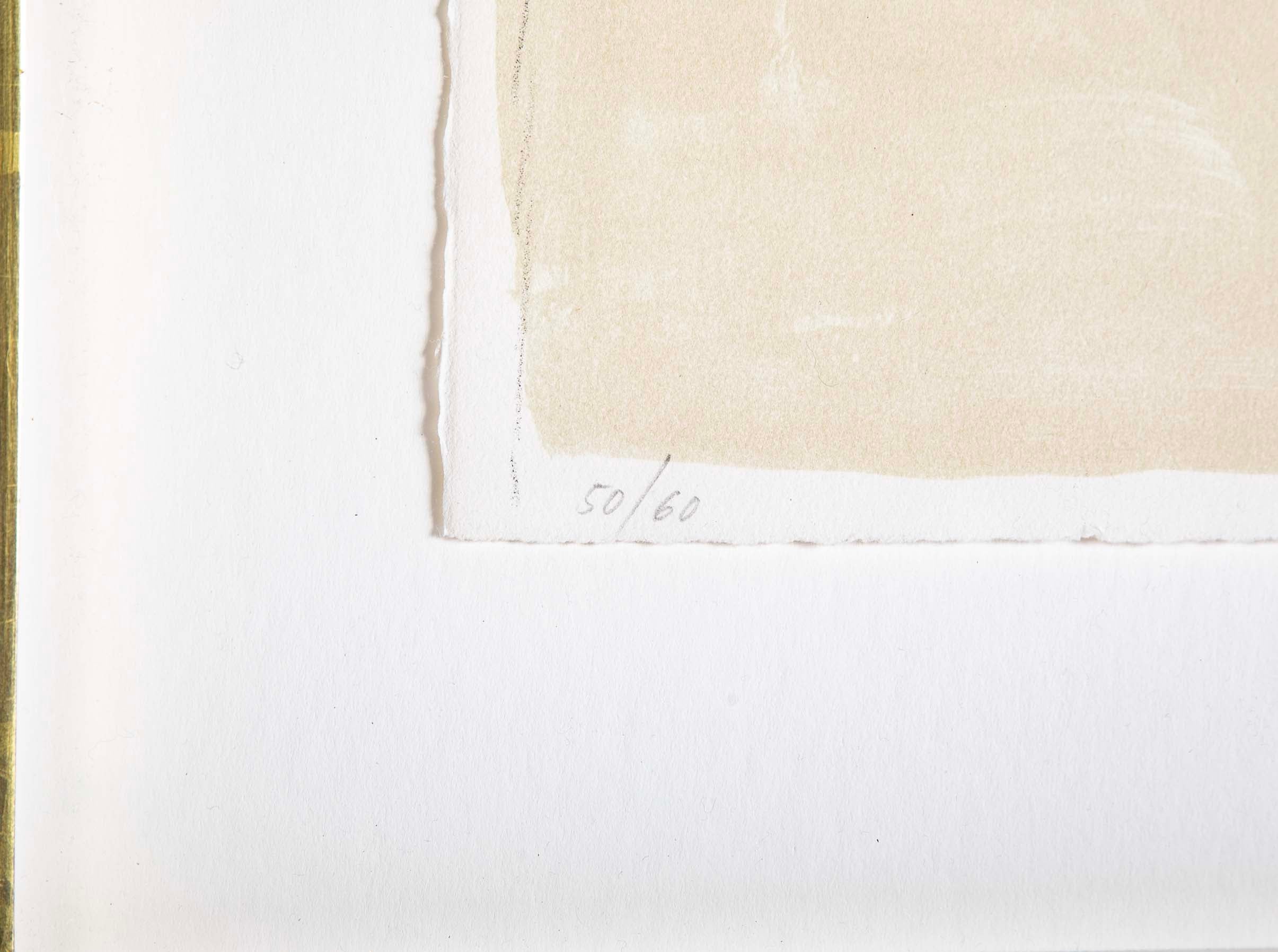Spescha Matias "Untitled" Color Lithograph on Wove Paper