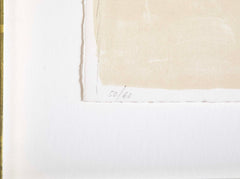 Spescha Matias "Untitled" Color Lithograph on Wove Paper