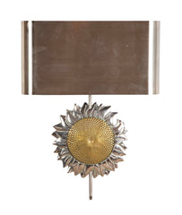 Pair of Mid-Century Maison Charles Sunflower Sconces