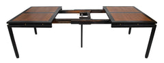 Michael Taylor Black Lacquer & Birch Dining Table for Baker