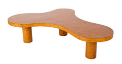Burl Wood Biomorphic Table