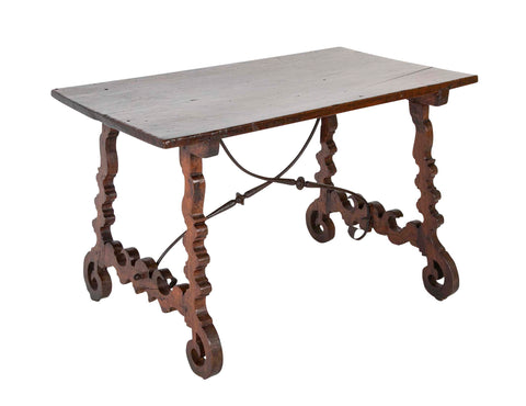 Spanish Baroque Style Library Table
