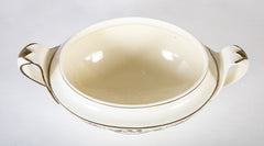 Spode Grisaille Decorated Creamware Covered Tureen with Underplate