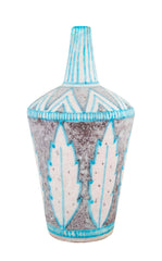 Mid-Century Glazed Italian Stoneware Vase by C.A.S Vietri
