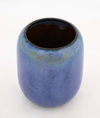 Fulper Art Pottery Blue Glazed Ceramic Vase