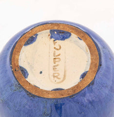 Fulper Art Pottery Blue Glazed Ceramic Vase