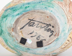 "Ronde de Jeunes Femmes, 1956" Pyriform Ceramic Vase by Marcello Fantoni