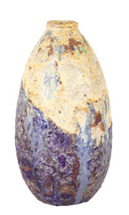 Marcello Fantoni Mid-Century Rough Glazed Stoneware Vase