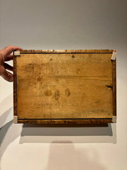 19th Century American Birds Eye Maple Wood Box