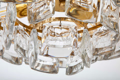 Geometric Crystal Chandelier