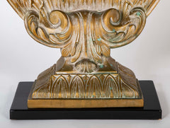 Architectural Scallop Base Console Table