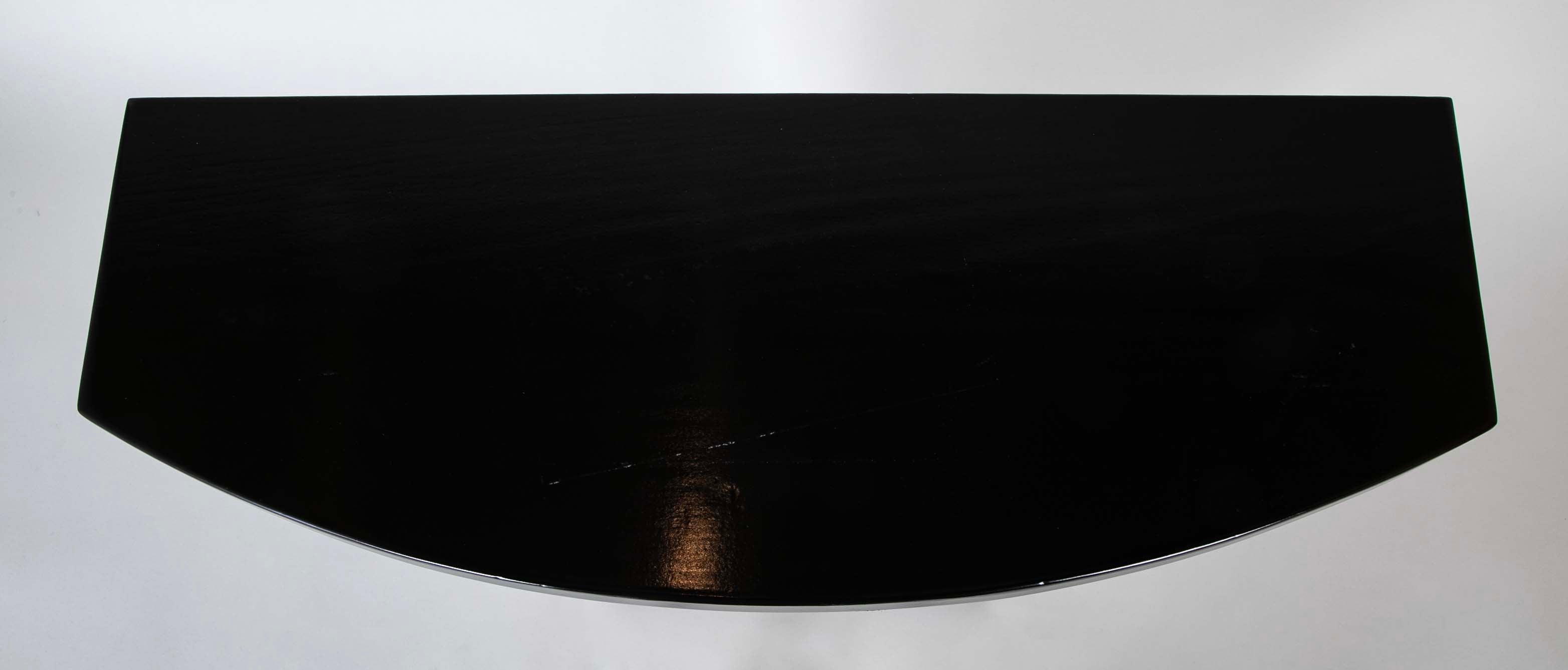 Architectural Scallop Base Console Table