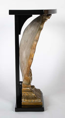 Architectural Scallop Base Console Table