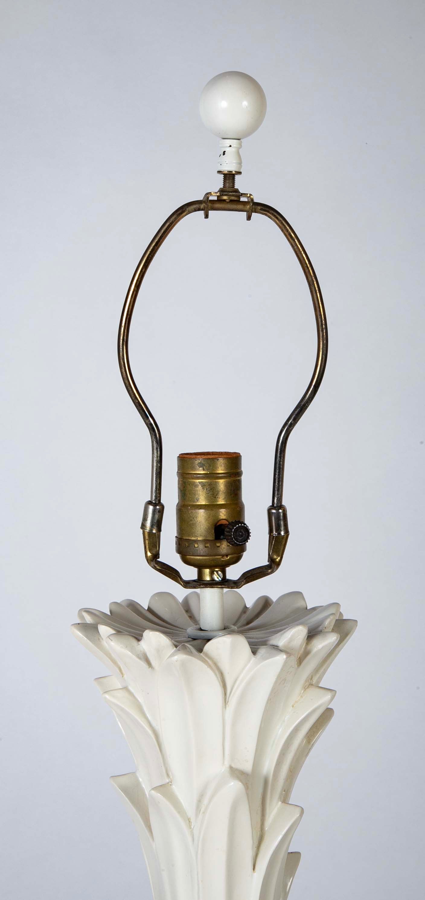 Acanthus Form Floor Lamp in the Style of Serge Roche