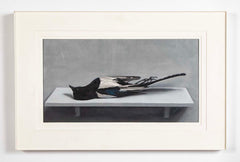 "Magpie" Oil on Board by Contemporary British Artist William Wyld