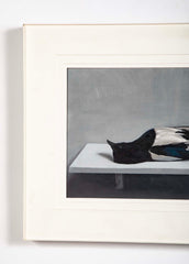 "Magpie" Oil on Board by Contemporary British Artist William Wyld