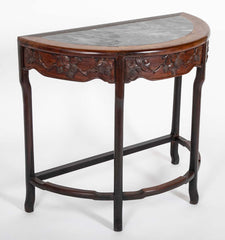 Chinese Late 19th Century Rosewood  Console Table